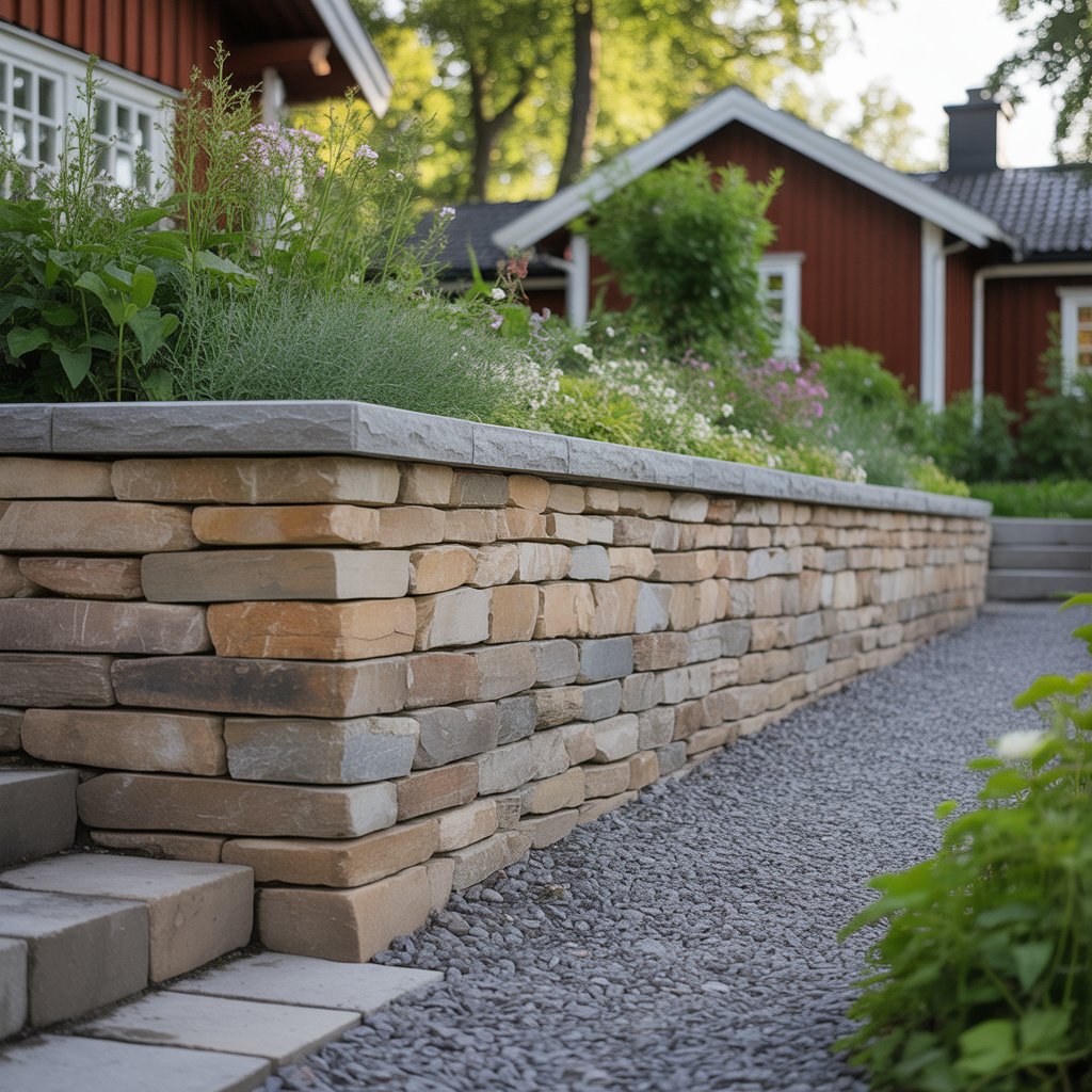 11.Guide till att bygga en stabil och snygg stodmur